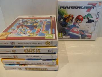 Nintendo 3 DS games beschikbaar voor biedingen