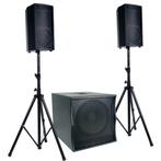 Tri pack American Dj, Audio, Tv en Foto, Luidsprekerboxen, Overige merken, Overige typen, Zo goed als nieuw, 120 watt of meer