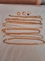 Bijoux ancienne doré antiquités  plaqué or, Zo goed als nieuw, Goud