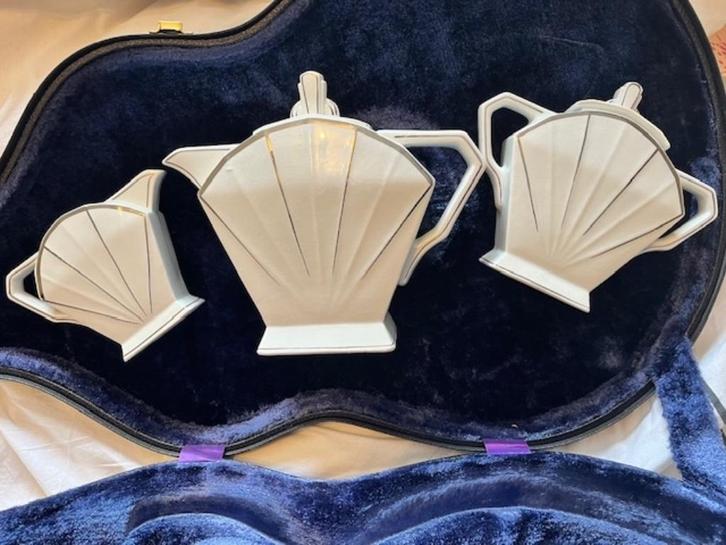 Koffieservies (zonder tassen) Art déco, Antiek en Kunst, Antiek | Servies los, Ophalen