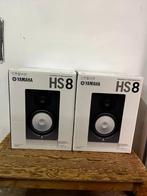 Yamaha HS-8 actieve studiomonitors 8'', Ophalen of Verzenden, Zo goed als nieuw