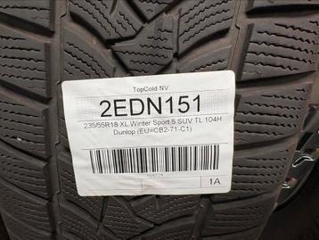 DUNLOP 235/55R 18XL WinterSport 5 SUV 5 TL 104H beschikbaar voor biedingen