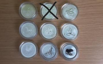 Lunar I (2 oz), Enlèvement ou Envoi, Argent