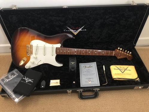 Fender Okoume Stratocaster Customshop, Muziek en Instrumenten, Snaarinstrumenten | Gitaren | Elektrisch, Zo goed als nieuw, Solid body