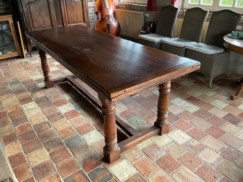 KLOOSTERTAFEL LANDELIJKE TAFEL EETTAFEL, Huis en Inrichting, Tafels | Eettafels, Gebruikt, 50 tot 100 cm, 200 cm of meer, Vijf personen of meer