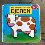 Mijn eerste kubusboekje, dieren, 1-3,  Kartonnen boekje, Boeken, Ophalen of Verzenden, Gelezen, Uitklap-, Voel- of Ontdekboek