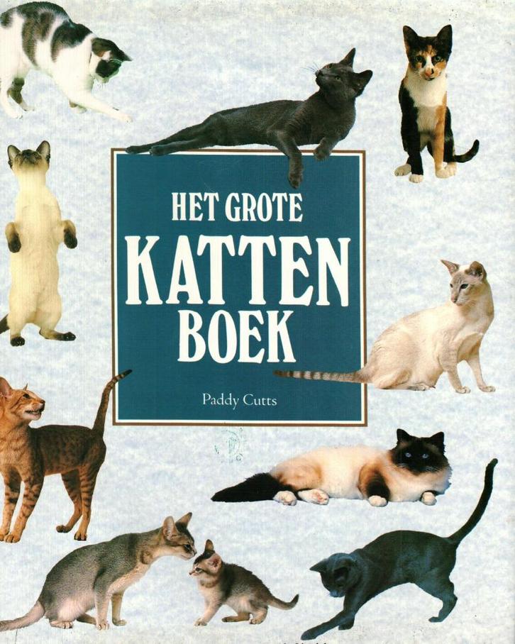 Het grote kattenboek Patty cutts 256 blz, Livres, Animaux & Animaux domestiques, Comme neuf, Chats, Enlèvement ou Envoi
