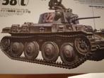 Modelbouw tank WWII, Hobby & Loisirs créatifs, Modélisme | Voitures & Véhicules, Enlèvement, Tank
