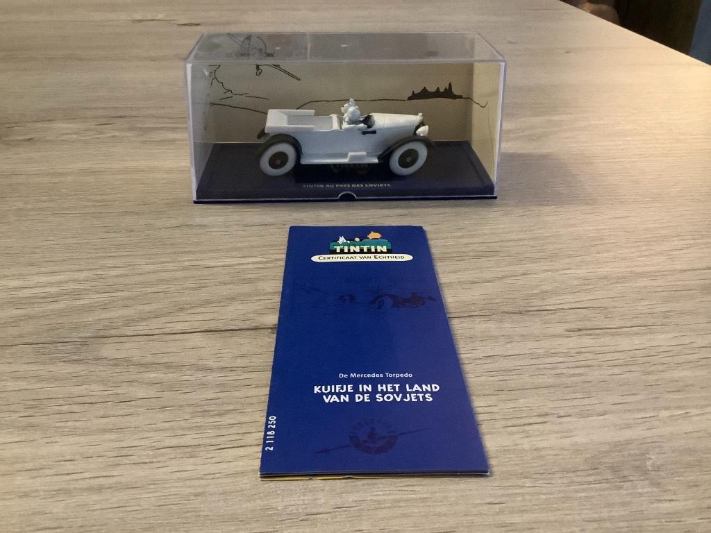 Voiture miniature Tintin Tintin au pays des Soviets, Collections, Personnages de BD, Neuf, Statue ou Figurine, Tintin, Enlèvement ou Envoi