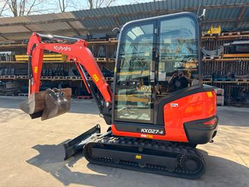 Kubota KX027-4 minigraver graafmachine hydro CW05 snelwissel, Zakelijke goederen, Machines en Bouw | Kranen en Graafmachines, Ophalen