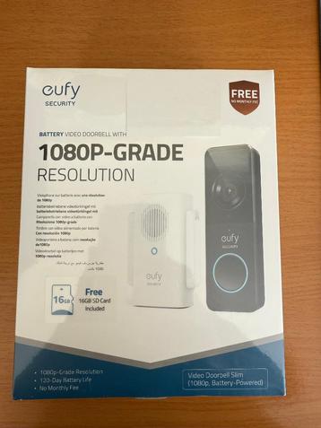 Eufy Doorbell, Enlèvement ou Envoi, Capteur de détection de mouvement, Neuf, Sans fil