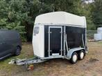 Henra Paardentrailer dubbel 2ton, Ophalen, Gebruikt