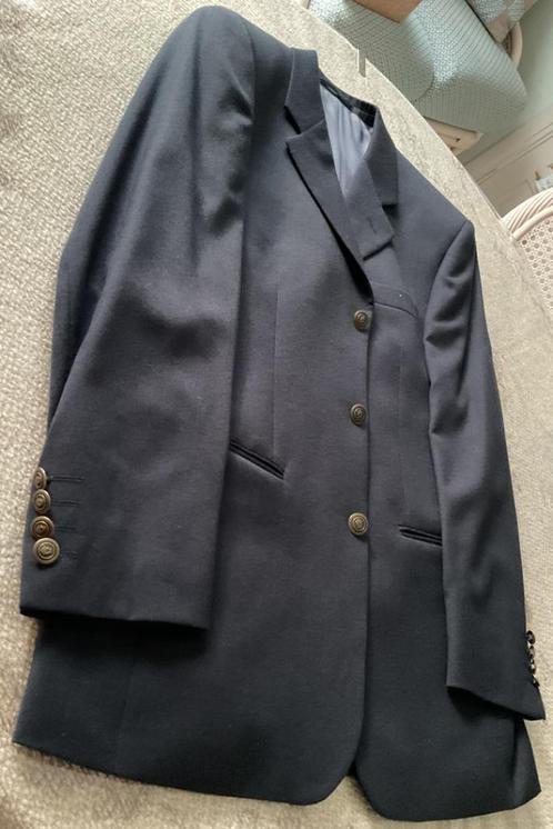 Donkerblauwe vest maat 46 Emilio Sandrini Kreymborg, Kleding | Heren, Kostuums en vesten, Zo goed als nieuw, Maat 46 (S) of kleiner