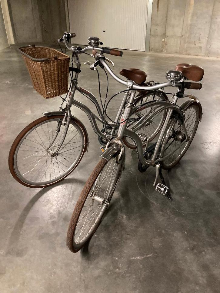 Dames fiets en heren fiets, Fietsen en Brommers, Fietsen | Dames | Damesfietsen, Versnellingen, Ophalen