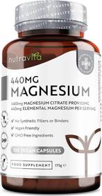Super Force Magnesiumcitraat 1480 mg GRATIS LEVERING, Sport en Fitness, Verzenden, Nieuw, Overige typen