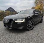 ✅Audi A8🔥3.0Tdi V6🔥250PK💪Slechts 100500KM👌FULL✨, Auto's, Audi, 174 g/km, Zwart, Zwart, Leder