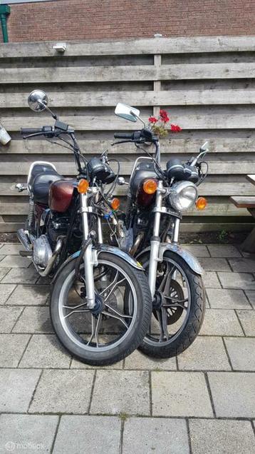 Suzuki GS 450L 2 X in onderdelen Bj. 1980 t/m 1989 beschikbaar voor biedingen