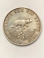 Munt zilver Duitsland thaler Alexander jaartal 1862 !!, Timbres & Monnaies, Monnaies | Europe | Monnaies non-euro, Enlèvement ou Envoi