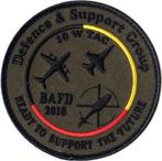 10 Wing Tac BAFD 2018 - Defense & Support Gp - Patch, Verzamelen, Verzenden, Luchtmacht, Embleem of Badge