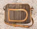 Sac bandoulière DELVAUX cuir tressé, Enlèvement ou Envoi, Comme neuf, Cuir