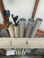 6 niuwe pvc buisen, Doe-het-zelf en Bouw, Ophalen, Zo goed als nieuw