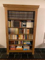 Nog 1 grote, vol eiken boekenkast beschikbaar, Met plank(en), Zo goed als nieuw, Ophalen