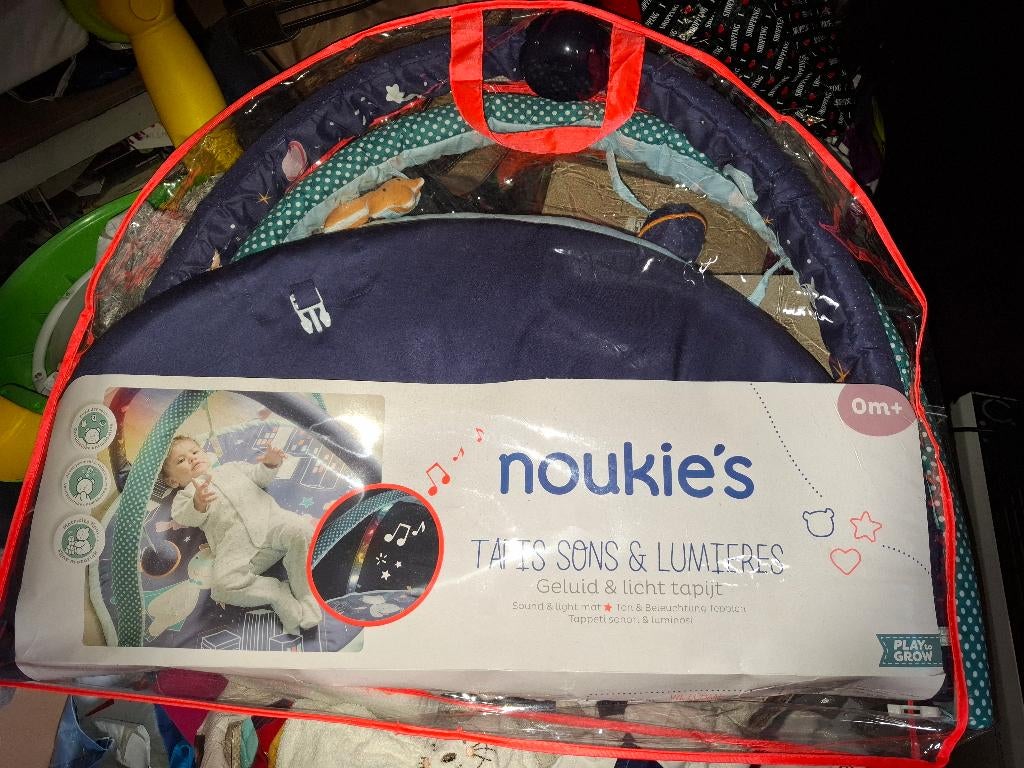 Tapis noukies sons lumieres bebe, Enfants & Bébés, Enlèvement