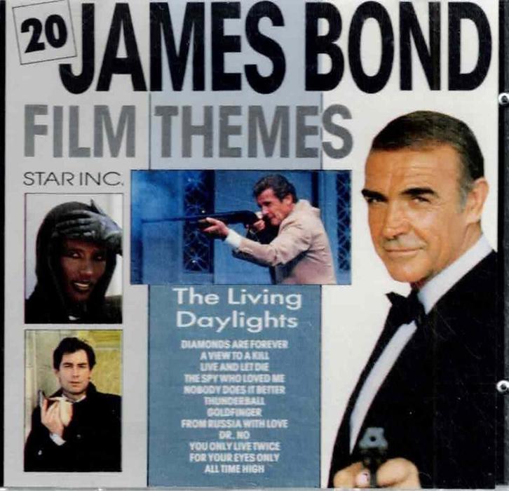 cd   -   Star Inc. – The Living Daylights: 20 James Bond ..., Cd's en Dvd's, Cd's | Overige Cd's, Ophalen of Verzenden