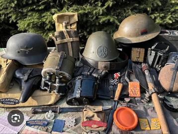 Gezocht militaria beschikbaar voor biedingen