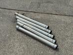 Schouwbuizen Inox 80mm | 5x 1m, Ophalen, Inox