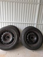 Winterbanden op velgen 195/65 R15 91T Uniroyal&Bridgestone, Auto-onderdelen, Ophalen, 15 inch, Banden en Velgen, Nieuw