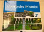 Construire l’histoire 3eme, Livres, Livres scolaires, Histoire, Editions erasme, Enlèvement, Utilisé