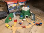 fisher price bergpas treinset, Kinderen en Baby's, Ophalen, Gebruikt, Auto of Voertuig