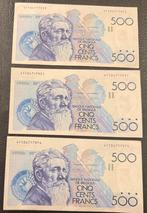 Setje UNC 100 Belgische frank, Postzegels en Munten, Bankbiljetten | België, Ophalen of Verzenden, Setje