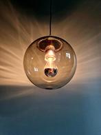 Space Age hanglamp van gerookt glas, Peill & Putzler, 1970, Ophalen of Verzenden