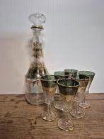 Art deco stijl glazen set, Antiek en Kunst, Ophalen of Verzenden