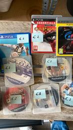 Allerlei verschillende spellen voor de PlayStation 2-3-4, Ophalen of Verzenden, Zo goed als nieuw