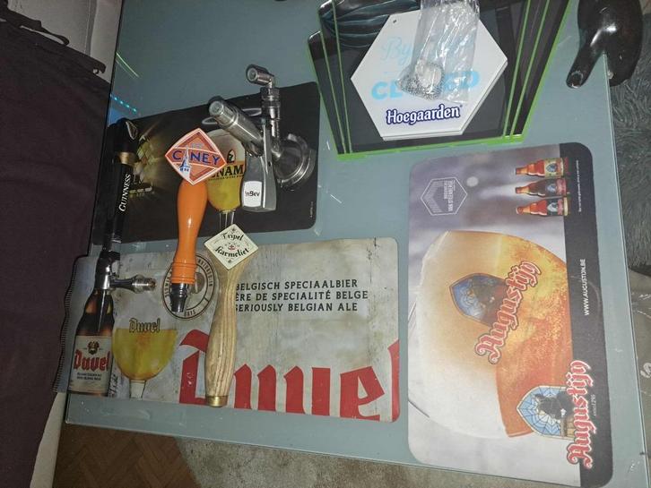 Lot van biermerkartikelen o.a Guinness biertap,spiegel enz.., Elektronische apparatuur, Thuistapinstallaties, Nieuw, Overige merken
