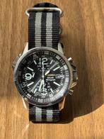 Prachtige nieuwstaat Seiko Solar Chronograph kras vrij, Handtassen en Accessoires, Horloges | Heren, Ophalen, Seiko, Staal, Polshorloge