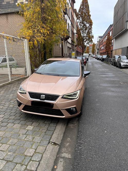 Seat Ibiza Xcellence 1.0Tsi 95pk, Auto's, Seat, Particulier, Ibiza, Android Auto, Zwart, Zwart, Alcantara, Ophalen