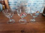 3 speciale bierglazen, Ophalen of Verzenden, Zo goed als nieuw