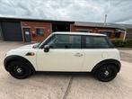 MINI COOPER ONE ✅1.4 BENZINE, Auto's, Mini, Stof, 4 cilinders, Wit, Handgeschakeld