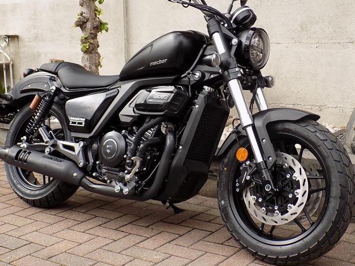 Nieuwe Macbor 410cc chopper met ABS,GPS euro5+ motor 2025, Motoren, Motoren | Overige merken, Bedrijf, Chopper, 12 t/m 35 kW, 2 cilinders