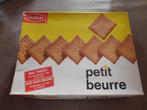 Ancienne boîte biscuits Petit Beurre en carton, Emballage, Utilisé, Enlèvement ou Envoi