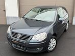 Volkswagen Polo 1.2i United GARANTIE/AIRCO/ZETELVERW/PDC, Auto's, Voorwielaandrijving, Stof, Zwart, Blauw