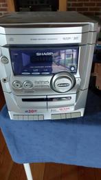 stereoinstallatie, Audio, Tv en Foto, Stereoketens, Ophalen, Gebruikt, Cd-speler, Sharp