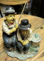 Beeld Laurel & Hardy als vissers, Verzamelen, Ophalen of Verzenden, Zo goed als nieuw