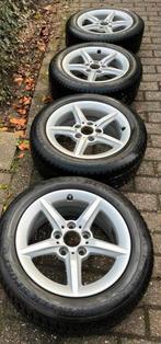 Originele Bmw 1 f20-21 velgen + winterbanden en drukventiel, Ophalen, Winterbanden, Velg(en)