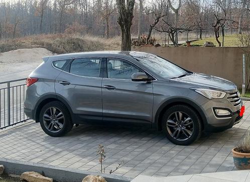 Hyundai Santa Fe DM Sport 2.0, 2016 year Mouse gray metallic, Auto's, Hyundai, Dakrails, Ophalen