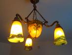ART NOUVEAU KROONLUCHTER MÜLLER FRÈRES LUNEVILLE  DECO, Antiek en Kunst, Ophalen